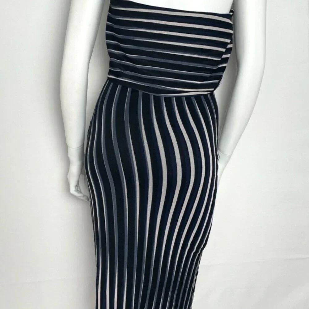 Diane von Furstenberg Strapless Draped Front Night Out Dress - Picture 6 of 8